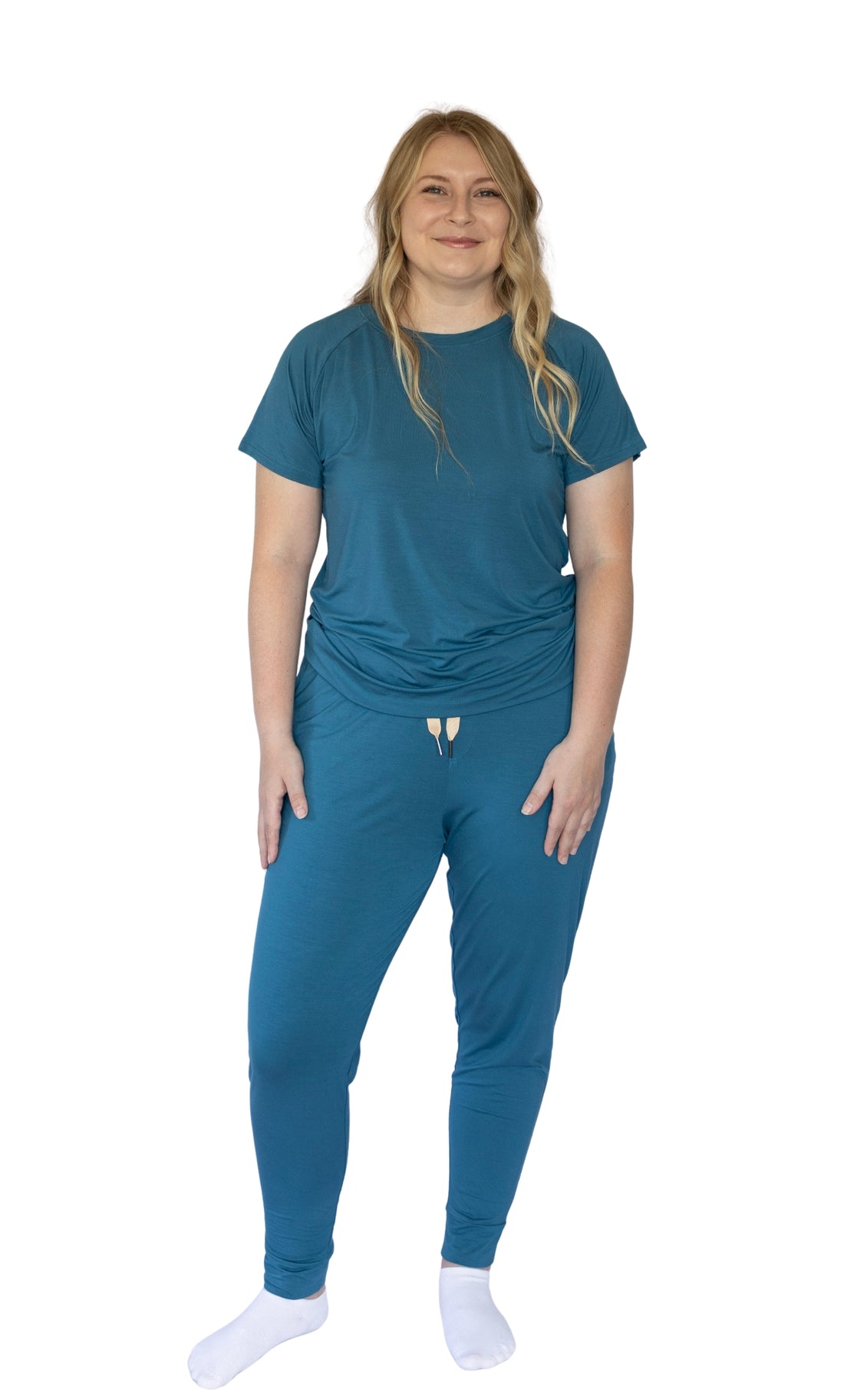 Women's Short Sleeve Bamboo Lounger Sets