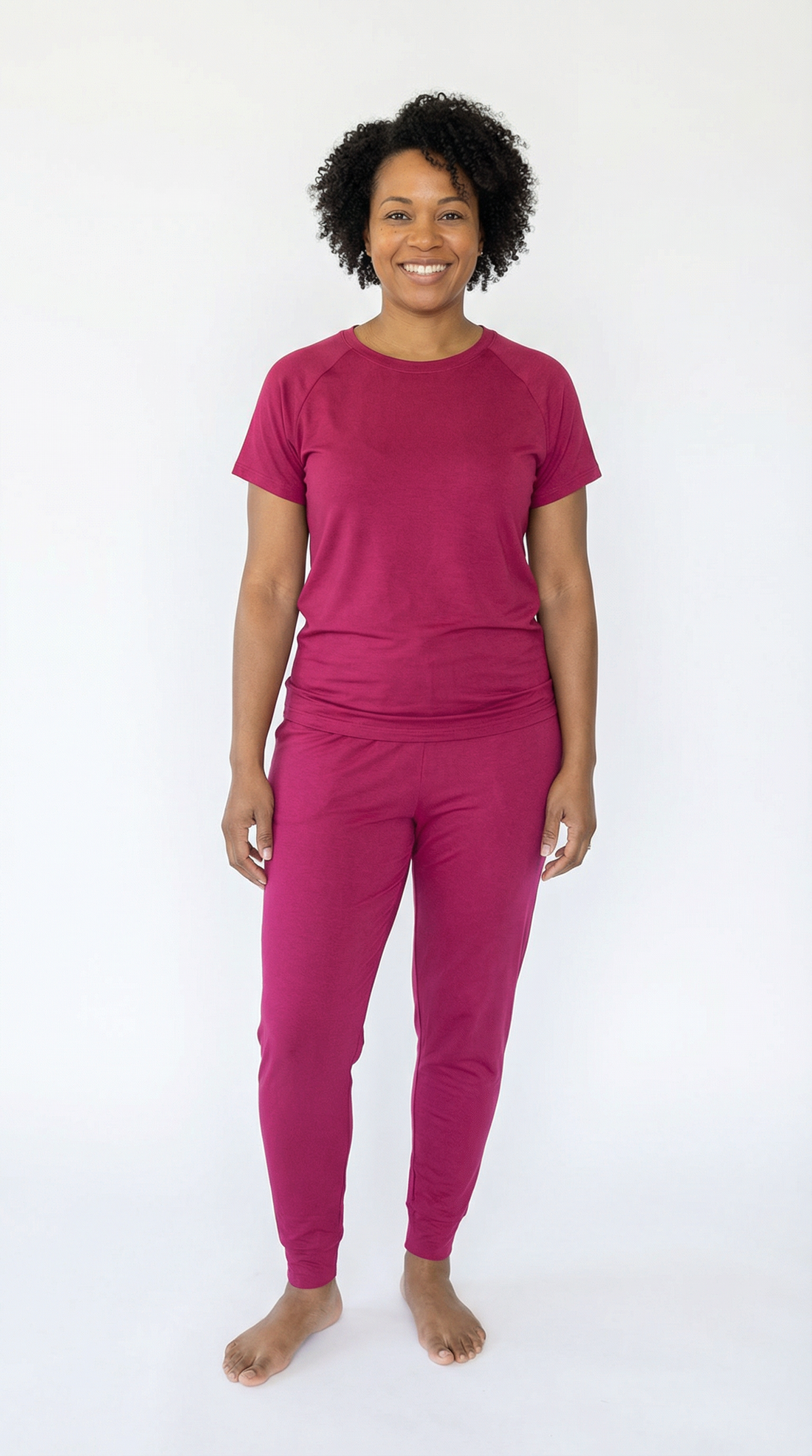 Women's Short Sleeve Bamboo Lounger Sets